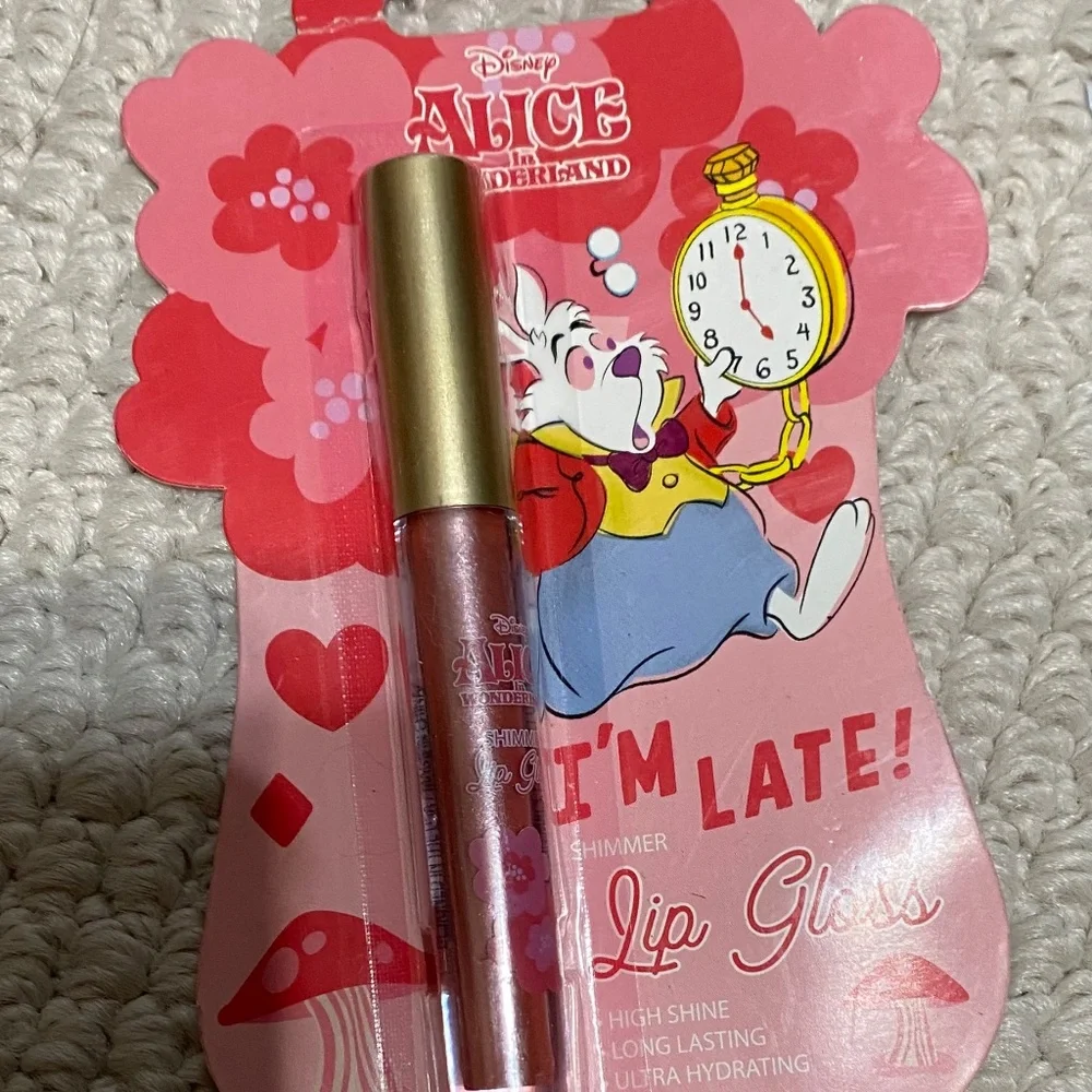 Alice in Wonderland 3 set of lipglosses